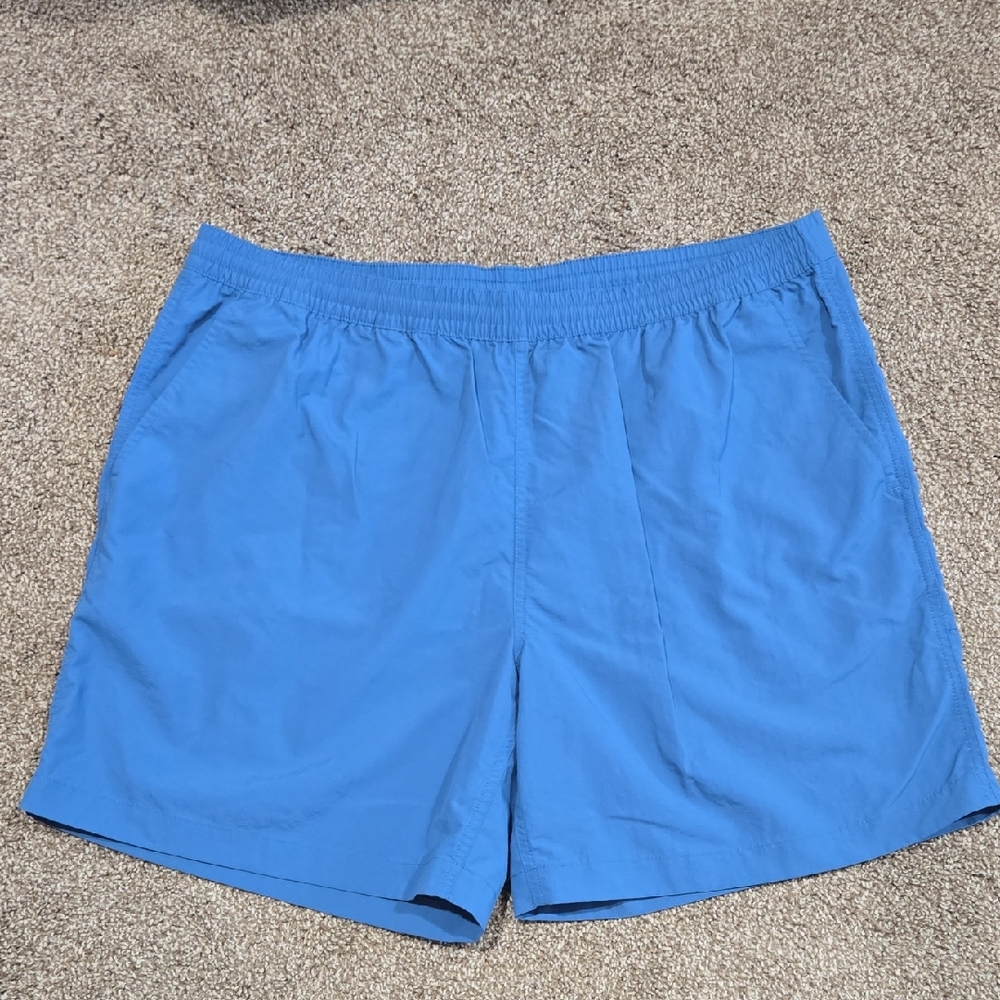 Southern Tide Shoreline Elastic Waist Shorts in Bright Blue Size XL